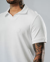 Polo Relaxed Fit Blanco